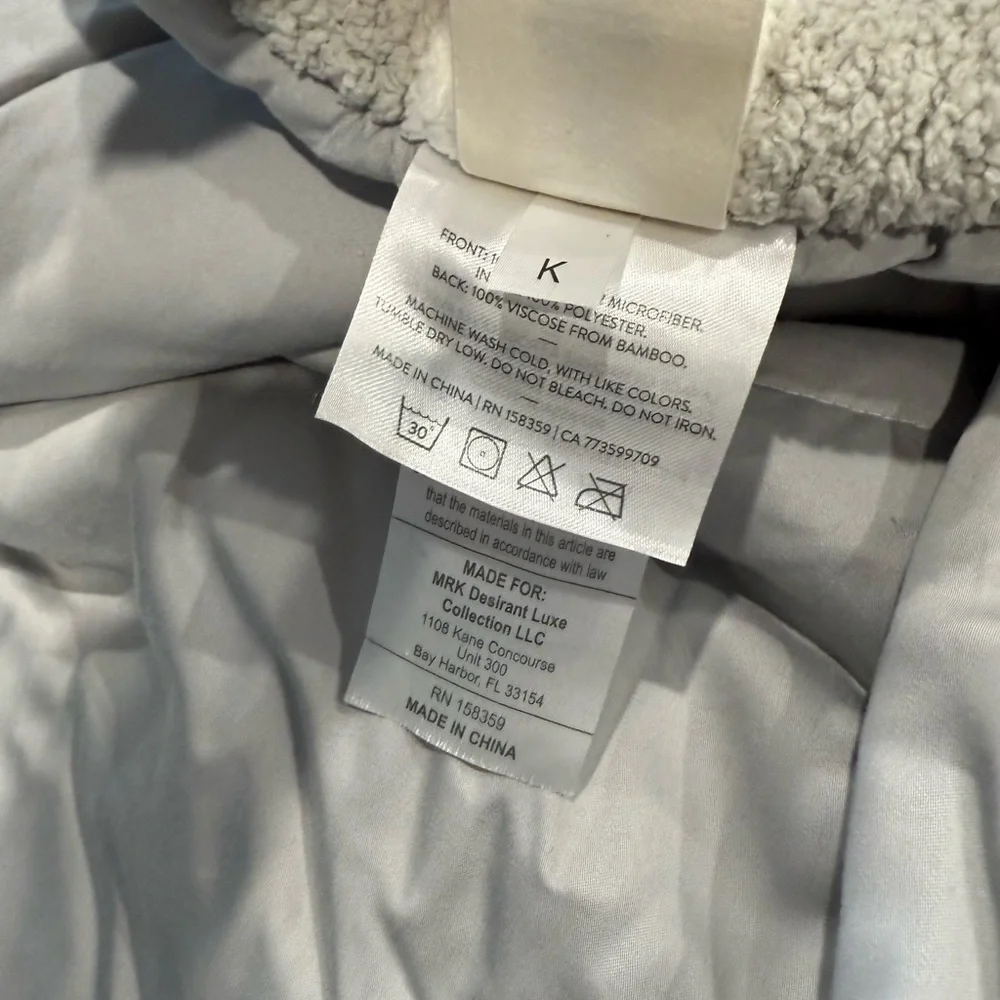 Sunday Citizen NEW King Snug Comforter Cloud Grey🔥NO OFFER ITEM🔥